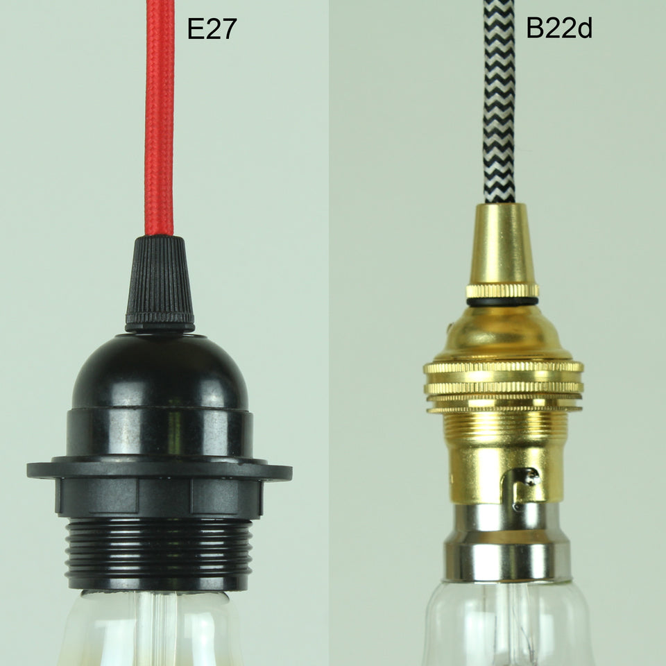 E27 B22 comparison image