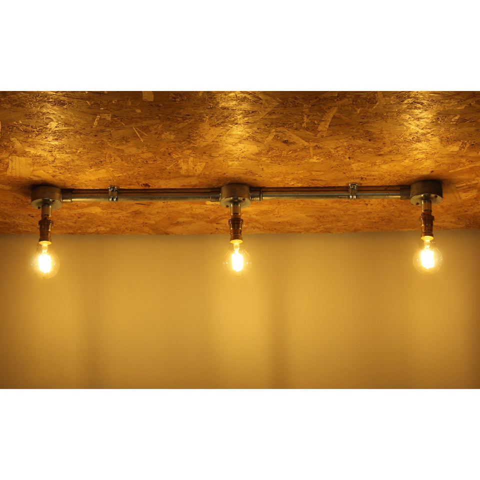 BC Conduit light fitting lit