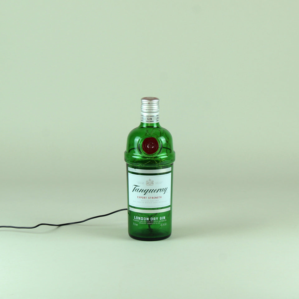 Illuminated Tanqueray Gin Bottle