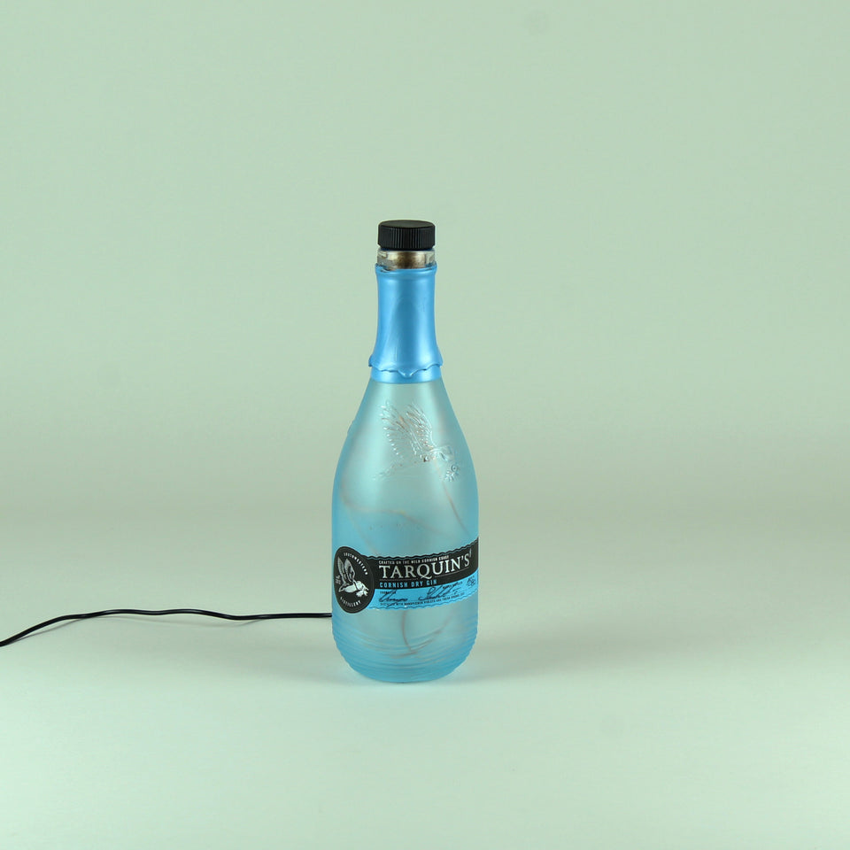 Illuminated Tarquin's Gin Bottle
