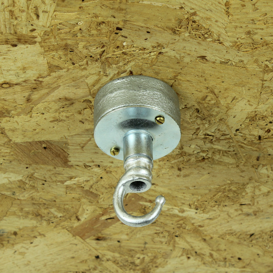 Ceiling hook with box