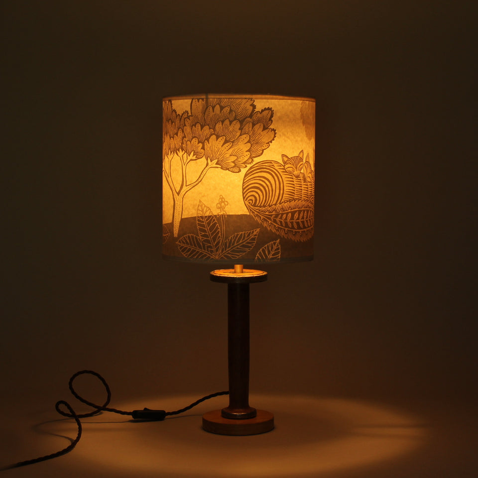 Vintage Bobbin Lamp Base (10")