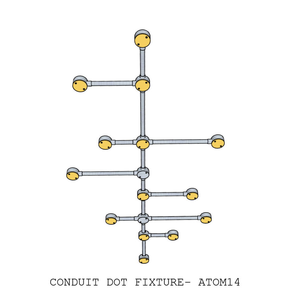 Conduit Dot Fixture - Atom14