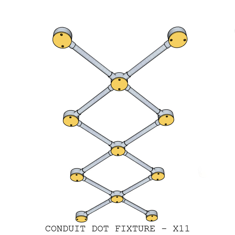 Conduit Dot Fixture X11