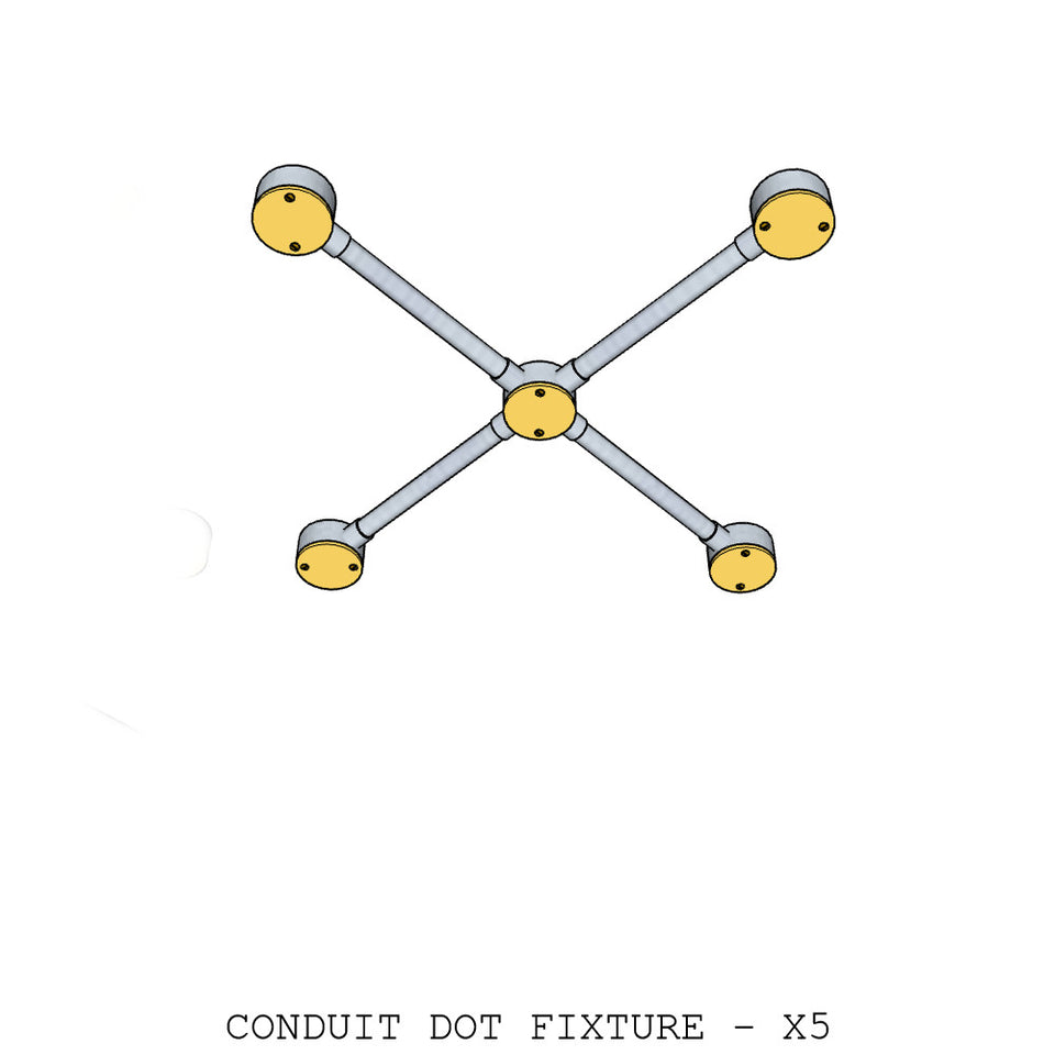 Conduit Dot Fixture X5