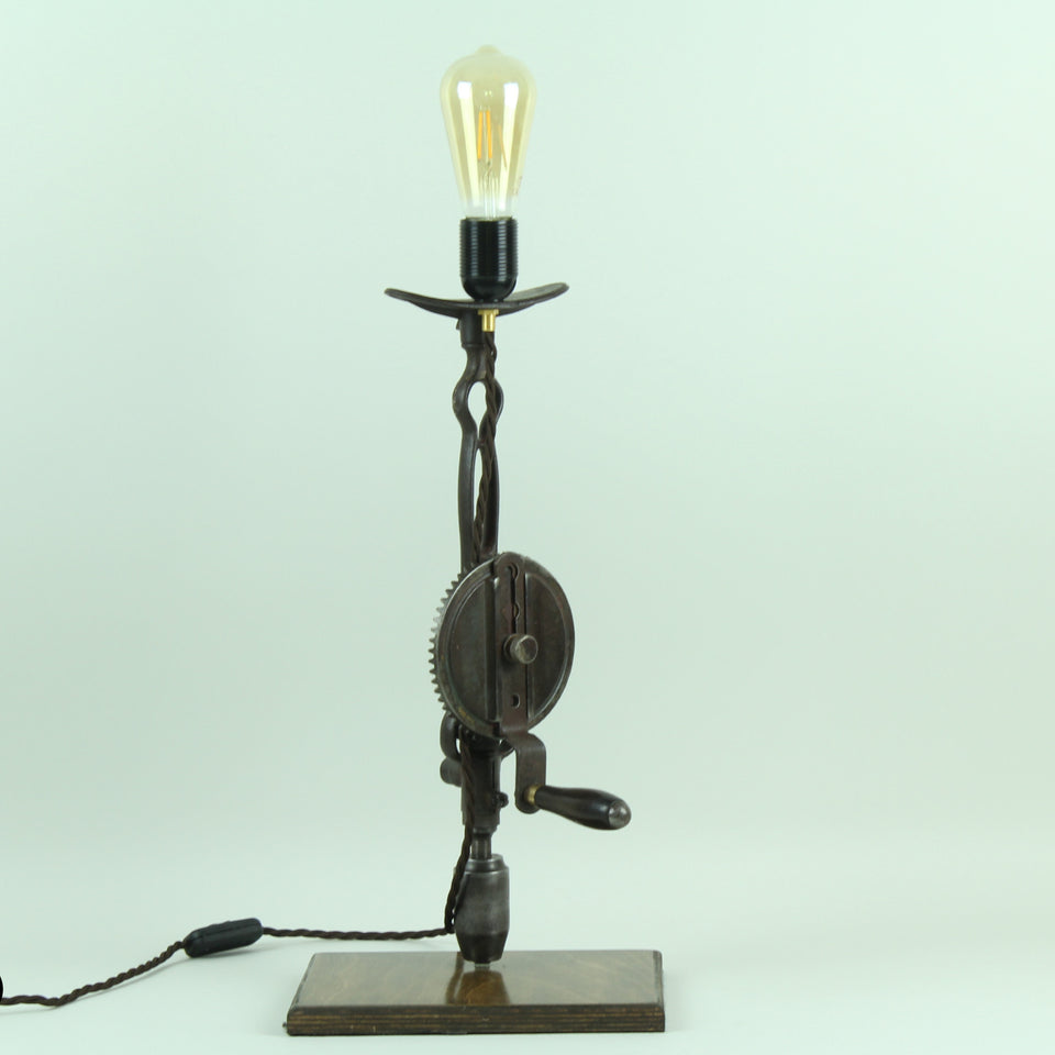 Vintage Miller's Falls Hand Drill Light
