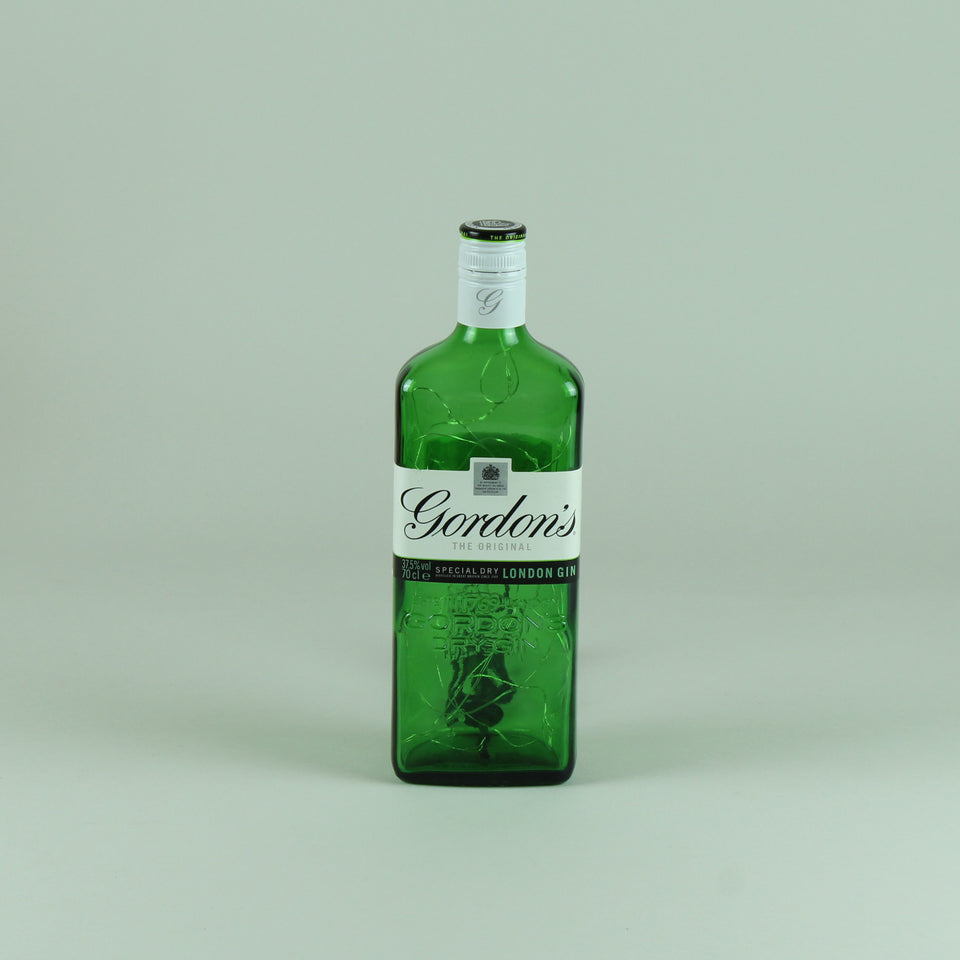 Illuminated Classic Gordon's Gin Bottle