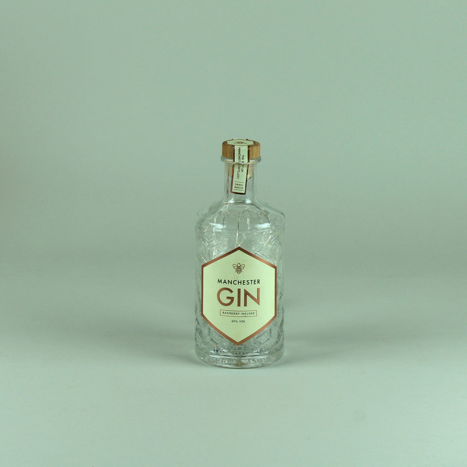 Illuminated Manchester Gin Bottle