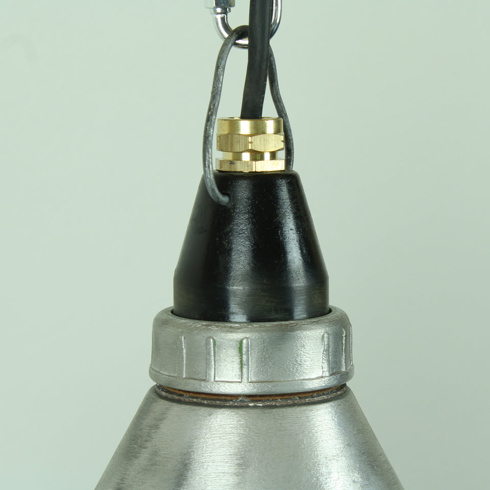 Salvage Industrial Light fitting - gland detail