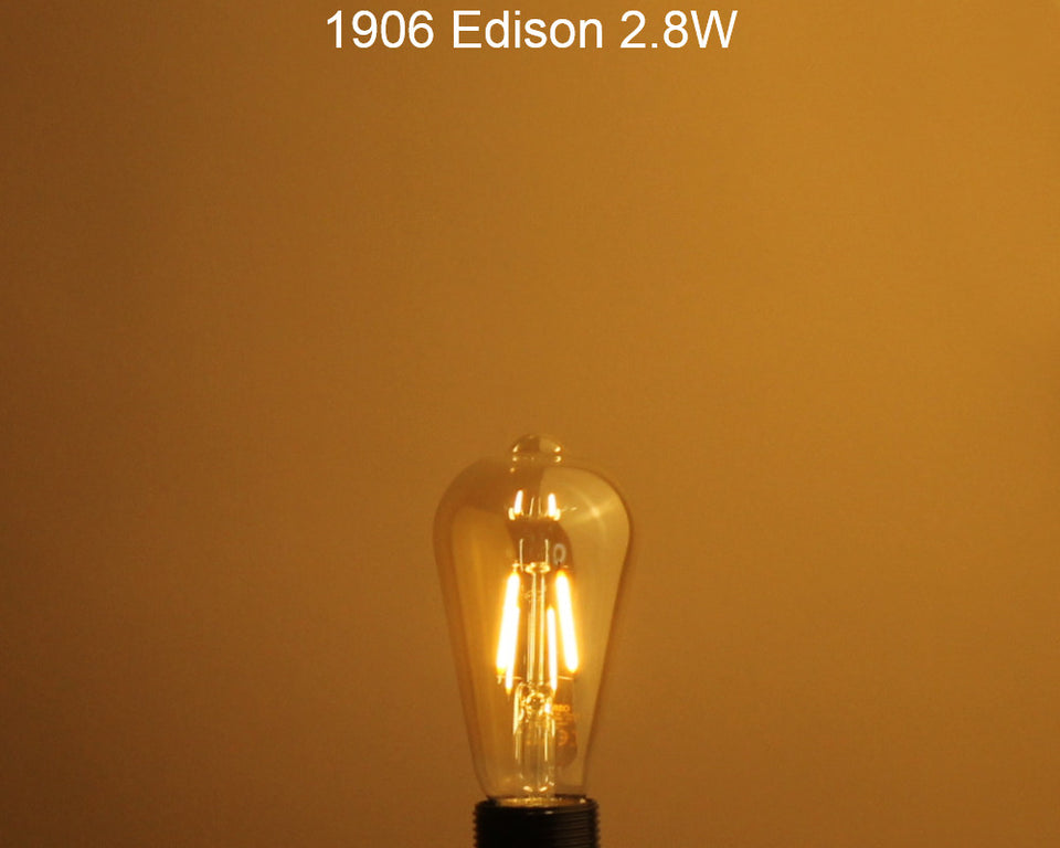 Warm Glow Light Bulb - Edison