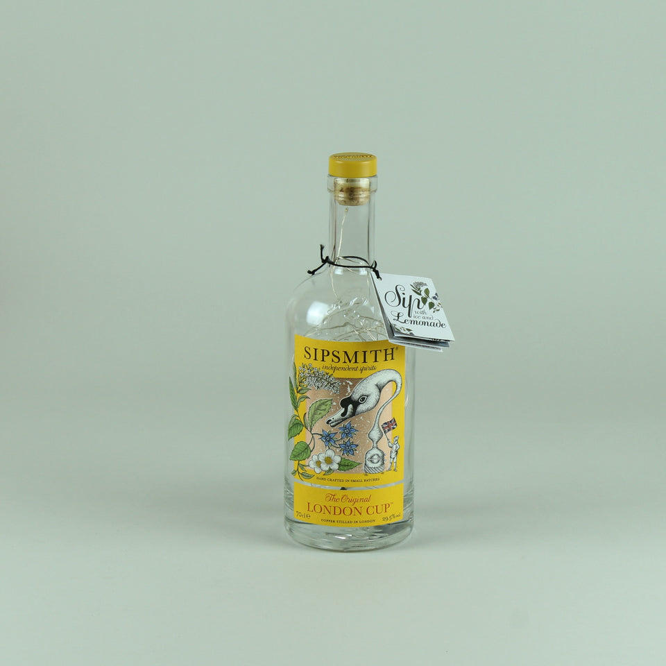 Illuminated Sipsmith Gin Bottle