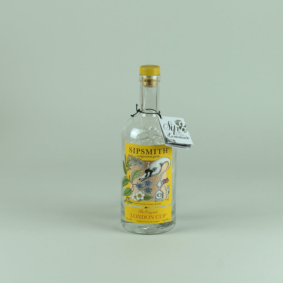 Illuminated Sipsmith Gin Bottle