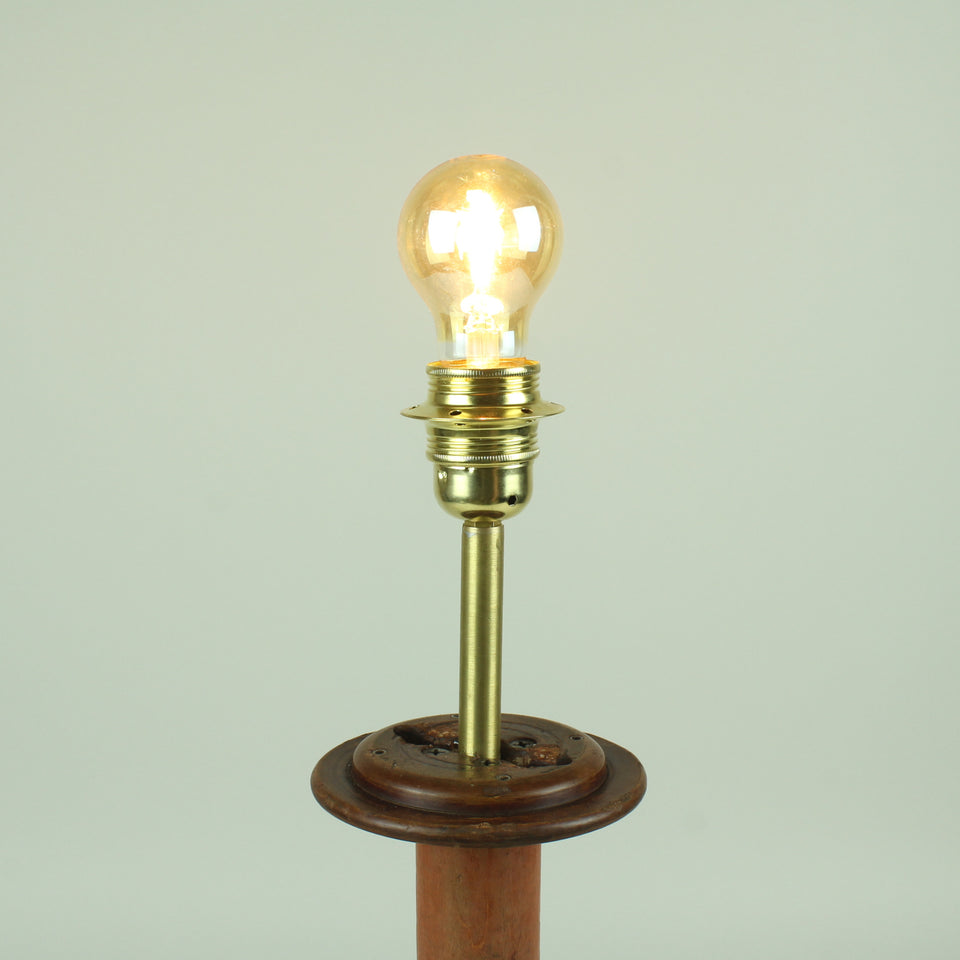 Vintage Bobbin Lamp Base (12")