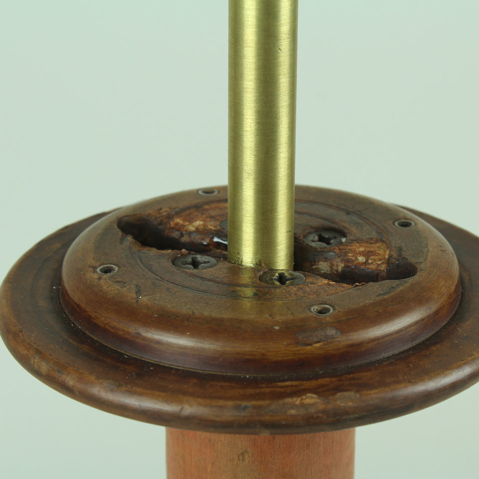 Vintage Bobbin Lamp Base (12")